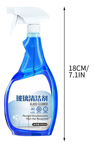 Limpiador De Vidrios Para Uso Doméstico R Glass Cleaner Bath