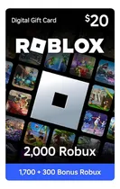 Comprar Tarjeta Gift Card Roblox 20 Usd Entrega Inmediata!