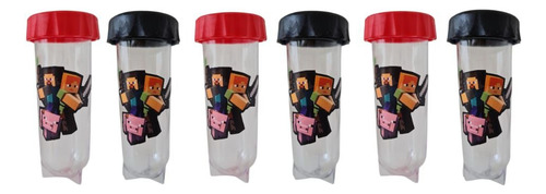 Souvenir Candy Tubo Con Tapa Temática A Elección 25 Unid Minecraft