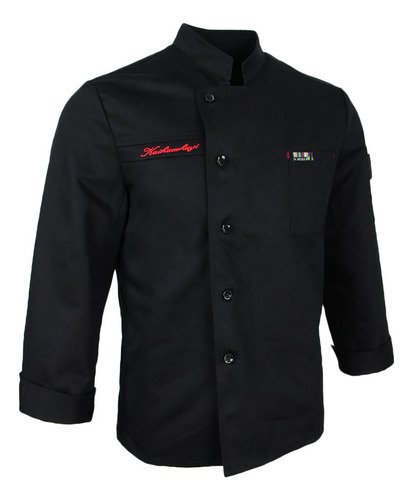 2 Chaqueta Profesion Chaqueta De Panadero Ropa Sg Negro