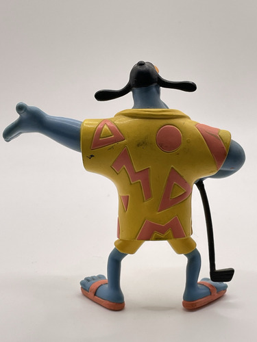 Genio De Aladin Con Gorra Goofy Figura 11cms Original Disney (Usado)