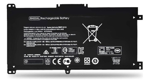 Batería Para Laptop Hp Bk03xl. Pavilion X360