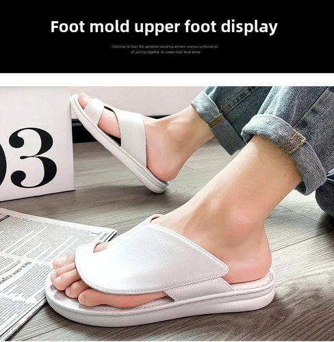 Chanclas Casuales De Verano Con Puntera En La Puntera De La