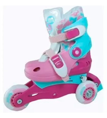 Roller Patin Patines Nena 2 En 1 Jem Yx-0109 Babymovil