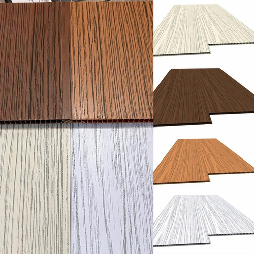 Cielo Raso Pvc Sin Canaleta - Color Madera Revestimiento