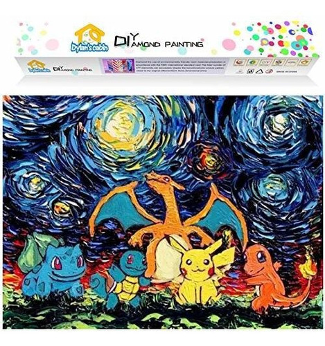 Pintura Por Diamantes Kit Completo 30x40cm -7tg88fts