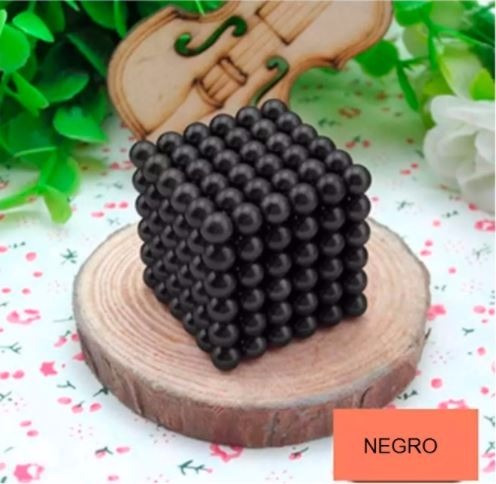 Neocube Esferas Magneticas 5mm Neodimio Negro Envio Gratis