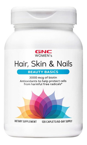 Gnc Women's Hair, Skin & Nails Daily Multivitamin Blend Biot