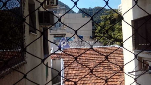 Apartamento À Venda, 2 Quartos, 1 Suíte, 1 Vaga, Botafogo - Rio De Janeiro/rj - 23989