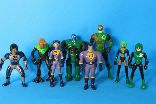 Lote 8 Figuras Green Lantern Custom