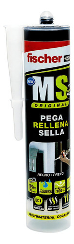 Sellador Adhesivo Universal Fischer Ms Express Negro 290 Ml