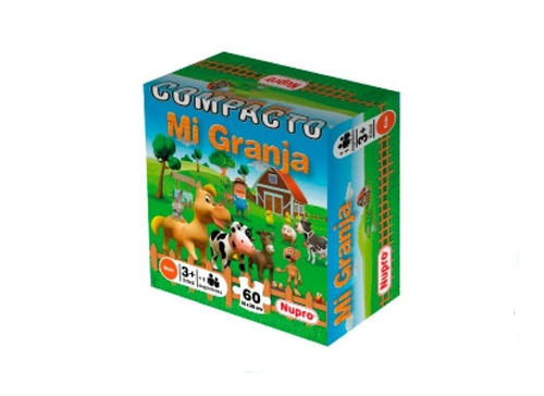 Súper Combo! Puzzle Compacto Mi Granja + Zoo 36 Piezas