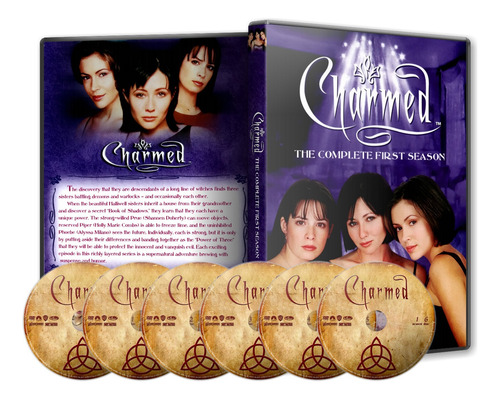 Charmed Serie Completa 8 Temporadas 1/2/3/4/5/6/7/8 Dvd Lat