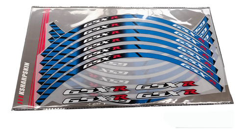 Calcomanias Ksharp Para Rines Suzuki Gsx-r 600/750/1000