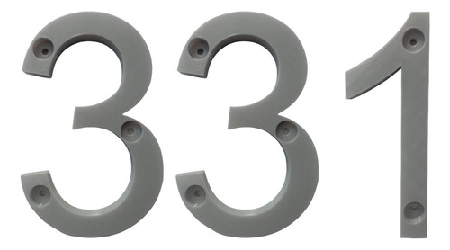 Números Para Departamentos, Mxdgu-331, Número 331,  17.7cm A