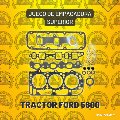 Juego De Empacadura Superior Tractor Ford 5600