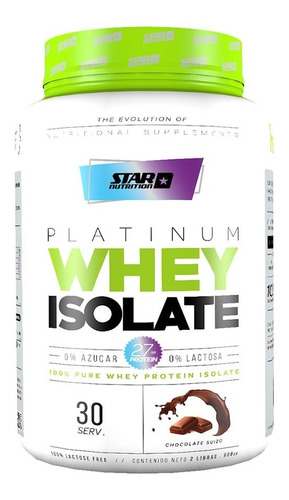 Proteina Isolate Star Nutrition - Iso Whey X 2 Lb