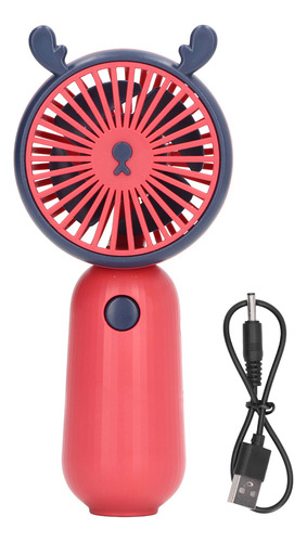 X Mini Rose Ventilador Usb Portátil Recarregável De Mão