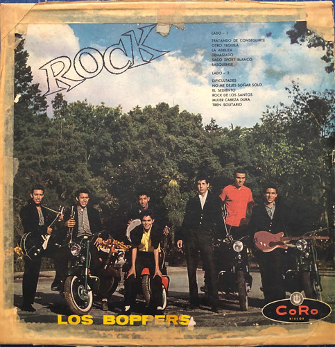Los Boppers Lp. Rock