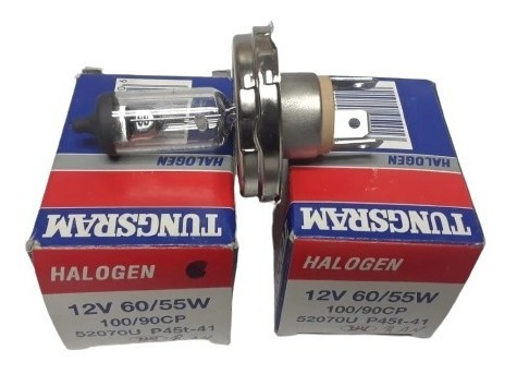 Bombillo Halógeno  12v 60/55w Tungsram X 5 Unidades.