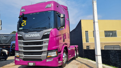 Imagem 2 de 11 de Scania R 450 6x2 Ano 2021, Automática - Top De Linha!!