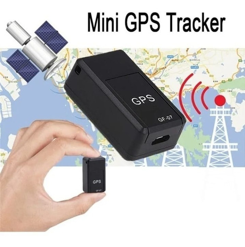 Imagen 1 de 7 de Mini Gps Gf-09 Chip Tiempo Real Satélite Micrófono Imán 