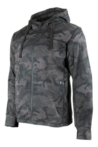 Imagen 1 de 3 de Chamarra Ss Go For Broke Para Moto Camo