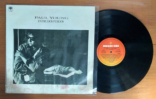 Paul Young Entre Dos Fuegos 1986 Disco Lp Vinilo