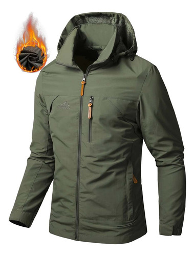 Chaqueta Cortavientos Chaqueta Lisa Con Capucha