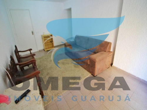Imagem 4 de 15 de Guarujá - Praia Das Pitangueiras - Calçadão - 02 Dormitórios - Sacada - 01 Vaga - Ap3907 - 34710777