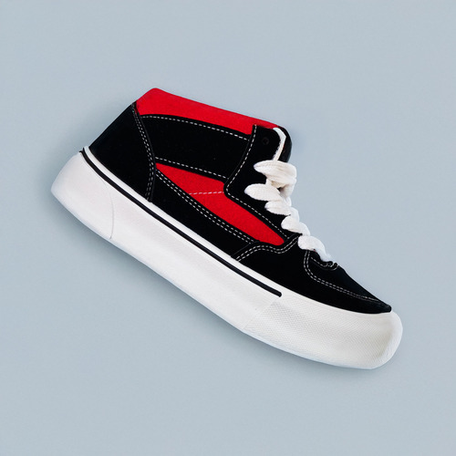 Zapatillas Juvenil Hombre Mujer Urbano Skate Caña Alta 7629