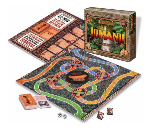 Imagen 1 de 1 de Juego De Mesa Jumanji Popular El Juego De La Jungla Toyco