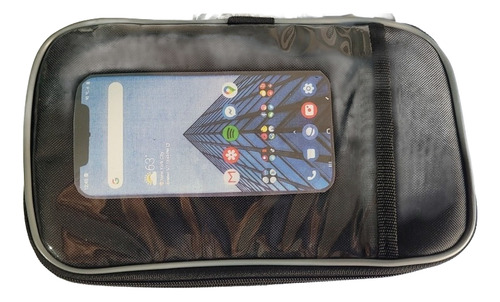 Morral/alforja Delantera Para Manubrio De Bicicleta Negro