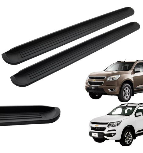 Estribo Bepo Tipo Original S10 Cabine Dupla 20 21 22 23 24