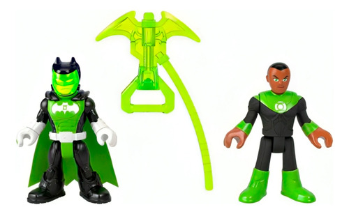 Figuras de Superamigos de Batman y Joker DC M5645v - Mattel