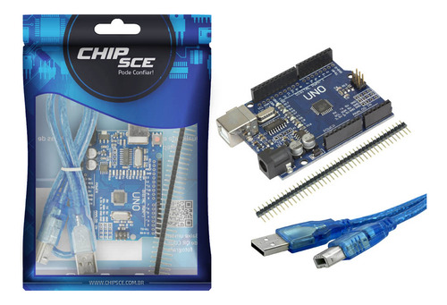 Placa Arduino Uno Atmega 328 compatible con Smd con cable USB