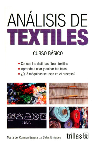 Análisis De Textiles Curso Básico Trillas