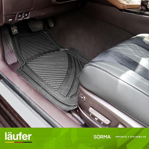 Imagen 3 de 10 de Cubre Alfombra Auto Laüfer Pvc 4piezas Universal
