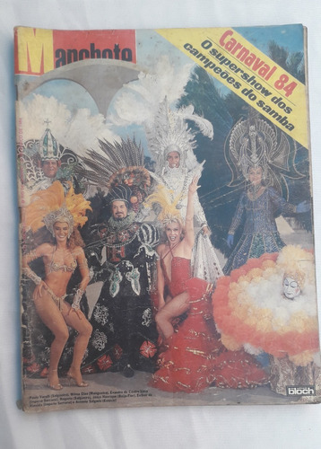 Revista Antigua ** Manchete  ** Nº 1666 Brasil Carnaval