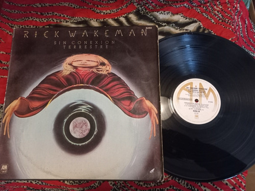 Rick Wakeman-sin Conexion Terrestre Disco De Vinilo Lp