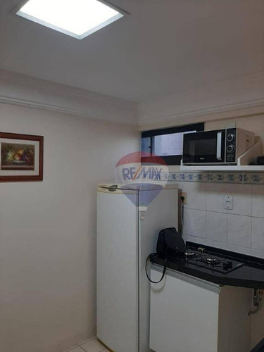 Imagem 7 de 24 de Flat Para Alugar Em Boaviagem, Mobiliado, 1 Quarto, 1 Vaga, A Poucos Metros Do Mar. - Fl0182