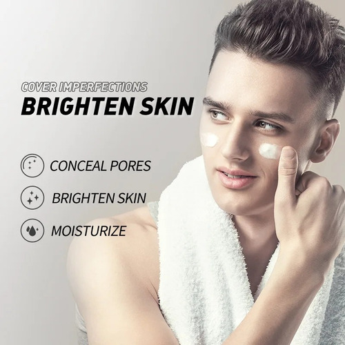 Crema Correctora Facial Para Hombre 50g Cubre Imperfecciones