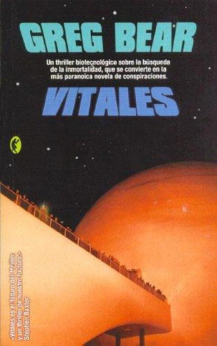Vitales, De Bear, Greg. Editorial Edic.b, Tapa Tapa Blanda En Español