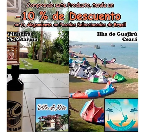 Imagen 8 de 10 de Kite Cabrinha Drifter 9 M 2021 Surf + Barra + Inflador En3x