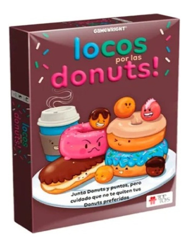 Locos Por Las Donuts ! Donas Juego Original Top Toys