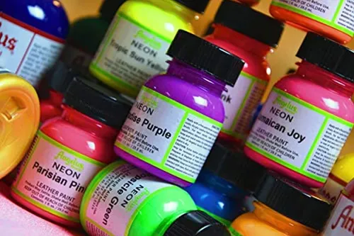 Pinturas Para Cuero Color Verde Claro 4 Onza Estándar