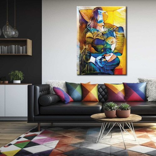 Cuadro Picasso Kandinski Pintura Arte Contemporaneo 90x60