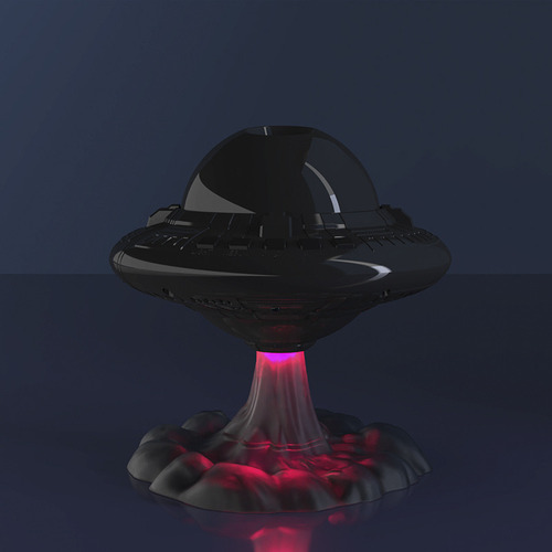 . Luz De Noche Pequeña Colorida Ufo Star Sky Projector Light