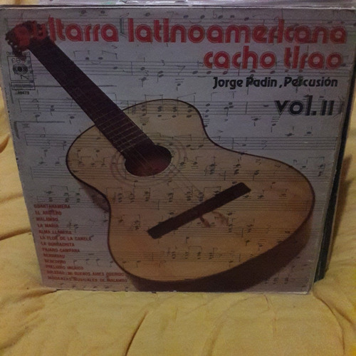 Vinilo Cacho Tirao Jorge Padin Guitarra Latinoamericana F3