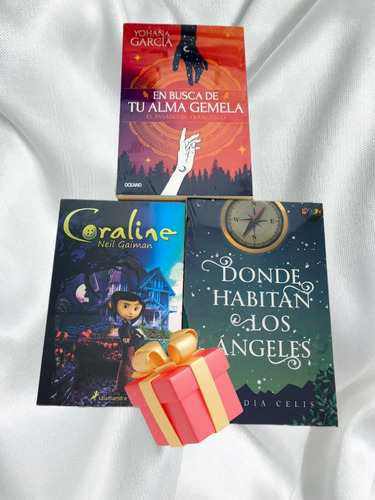 Kit De 3 Libros Donde Habitan + Alma Gemela + Coraline